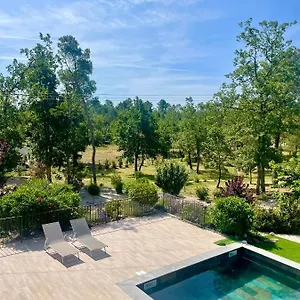 Villa Superbe La Grande Bastide Avec Piscine, Jardin, Climatisation Et Salle De Sport, Seillans
